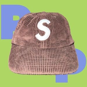 Supreme Corduroy S Logo 6 Panel